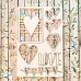 Набор украшений из чипборда "Love is..." (MonaDesign)