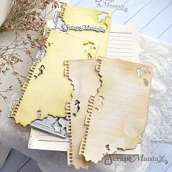 Нож "Блокнот. Фрагменты", 6х11,1 см (ScrapMania)