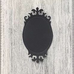 Нож "Овальная рамка", 4х7,6 см (ArtScrap)