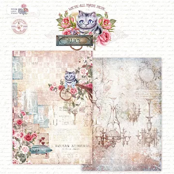 Бумага А4 "Alice 04" (DreamLight Studio)