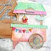 Нож "Цветочный магазин. Витрина на колесах", 9,6х13,5 см (ScrapMania)
