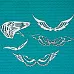 Набор украшений из чипборда "Крылья" (CraftStory) Набор украшений из чипборда "Крылья" (CraftStory)
