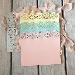 Нож "Бордюр барокко 3", 15,6х3,6 см (ArtScrap)