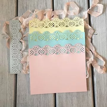 Нож "Бордюр барокко 3", 15,6х3,6 см (ArtScrap)