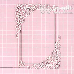 Чипборд "Рамка для фото 10х15 см", 10,3х15 см (Scrapiki)