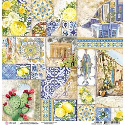 Бумага "Sicilia. Maiolica" (Ciao bella)
