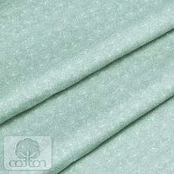 Отрез ткани 39х50 см "Одуванчики на мятном" (Cotton)