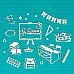 Набор украшений из чипборда "Школьные будни" (CraftStory)