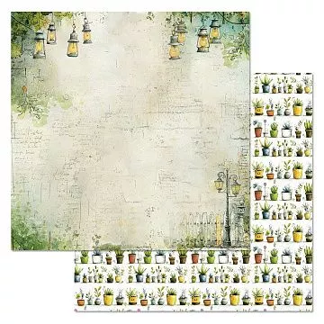 Бумага "СуперБабушка. Свет фонарей" (ScrapMania)