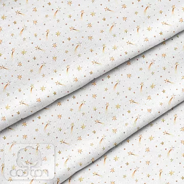 Отрез ткани 79х50 см "Кометы" (Cotton)