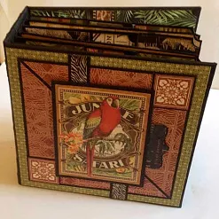 Набор бумаги 15х15 см "Safari adventure", 36 листов (Graphic 45)