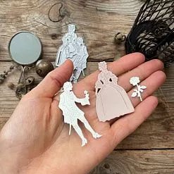 Нож "Галантный век", 3,5х6 см (MimiCut)