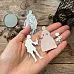 Нож "Галантный век", 3,5х6 см (MimiCut)