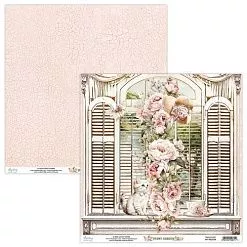 Набор бумаги 15х15 см "Peony garden", 24 листа (Mintay)