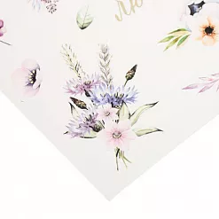 Наклейки с фольгированием 14х24 см "Цветочная галерея" (АртУзор)