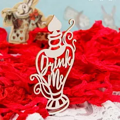 Украшение из чипборда "Эликсир Drink me 2" (Fantasy)