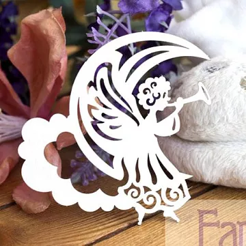 Чипборд "Новый год 127", 6,5х6 см (Fantasy)