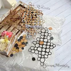 Нож "Каменный фон", 6,8х11,2 см (ScrapMania) Нож "Каменный фон", 6,8х11,2 см (ScrapMania)
