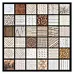 Набор бумаги 15х15 см "Elements Wood", 36 листов (DoCrafts)