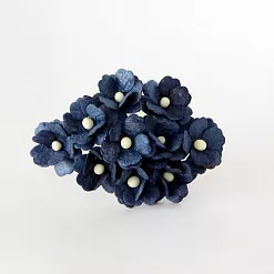 Букет цветов вишни средний "Синий", 2 см, 10 шт (Craft) Букет цветов вишни средний "Синий", 2 см, 10 шт (Craft)