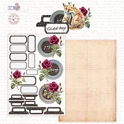 Набор бумаги А5 "Colorful days. Для вырезания", 18 листов (DreamLight Studio)