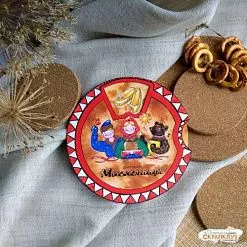 Штамп "Широкая масленница", 7,7х1,4 см (Скрапклуб)