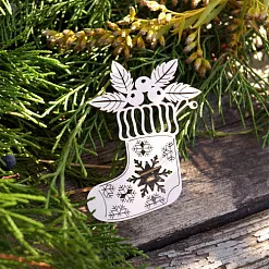 Чипборд "Сапожок", 5,2х7,9 см (LeoMammy) Чипборд "Сапожок", 5,2х7,9 см (LeoMammy)