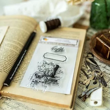 Штамп "Письмо в прошлое", 10х15 см (DreamLight Studio)