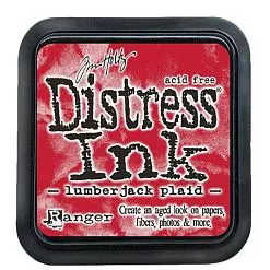 Штемпельная подушечка Distress Ink Lumberjack Plaid (Ranger)