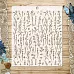 Трафарет 15х18 см "Спасибо, доктор! Полевые цветы 1. Разнотравье" (ScrapMania)