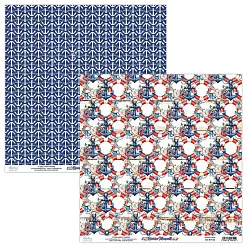 Бумага 30х30 см "Riviera Moments 05" (Mintay)