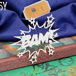 Украшение из чипборда "Комикс BAM! 2085" (Fantasy)
