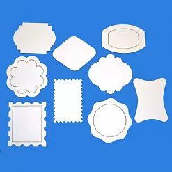 Набор украшений из чипборда "Тэги 2" (ПроСвет) Набор украшений из чипборда "Тэги 2" (ПроСвет)