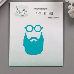 Нож "Анатолий", 4,2х4,5 см (Fleur-design)