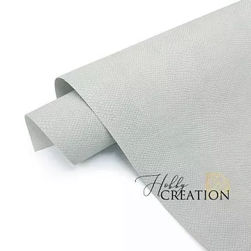 Отрез экокожи 50х70 см "Переплетный. Питон. Платина" (HobbyCr)