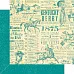 Набор бумаги 15х15 см "Off to the races. Вне конкуренции. Фоновый", 36 листов (Graphic 45)