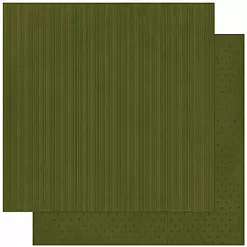 Бумага "Doubledot Stripe. Olive" (BoBunny) Бумага "Doubledot Stripe. Olive" (BoBunny)