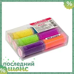 ШАНС Набор микробисера Zlatka, 6 баночек по 30 г ШАНС Набор микробисера Zlatka, 6 баночек по 30 г