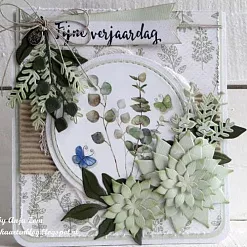 Набор ножей для вырубки и тиснения "Травы и листья" (Marianne design)