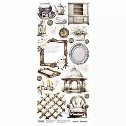 Бумага 13х27 см "Винтажная рапсодия 7" (Fantasy) Бумага 13х27 см "Винтажная рапсодия 7" (Fantasy)