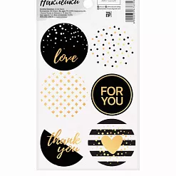 Наклейки 9х16 см "Золото" (АртУзор)