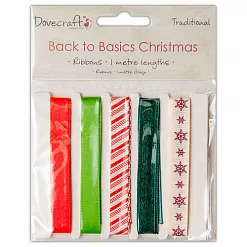 Набор лент "Новогодние традиции" (Dovecraft) Набор лент "Новогодние традиции" (Dovecraft)