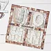 Набор бумаги 15х15 см "Elements Wood", 36 листов (DoCrafts)