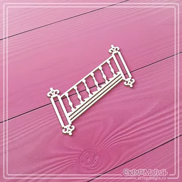 Чипборд "Торжество. Лестничный пролет", 5,7х4,8 см (СкрапМагия)