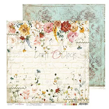 Бумага 30х30 см "Rays of Sunshine 03" (CraftO'clock)