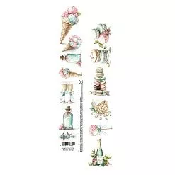 Бумага 6х30 см "Dreamy Dreams. Для вырезания 02" (Alchemy of Art) Бумага 6х30 см "Dreamy Dreams. Для вырезания 02" (Alchemy of Art)