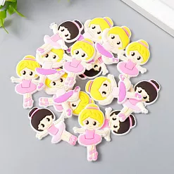 Набор украшений из резины "Балерины", 15 шт (АртУзор) Набор украшений из резины "Балерины", 15 шт (АртУзор)