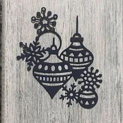 Нож "Новогодняя гирлянда", 7х8,5 см (ArtScrap) Нож "Новогодняя гирлянда", 7х8,5 см (ArtScrap)