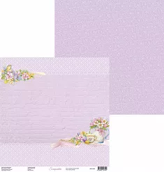 Бумага "Spring Melody. Лист 02" (Scrapodelie)