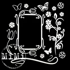 Набор украшений из чипборда "Весна. Подснежник" (MiMi Design) Набор украшений из чипборда "Весна. Подснежник" (MiMi Design)